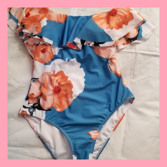 🏵Florar Off-Shoulder Swimsuit 🏵 - Picture 6 of 7